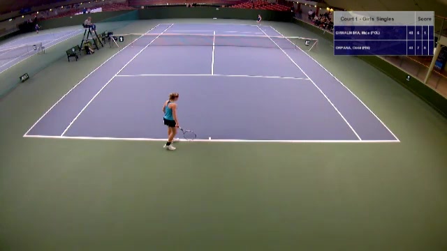Kungens Kanna & Drottningens Pris 2015 - COURT 1 28 Feb Semifinal girls