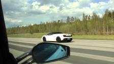 Ferrari 430 Scuderia vs Lamborghini Gallardo LP560-4 Spyder