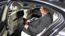 [4k] More NEW 7-series BMW 750Li G11 exterior and interior walkaround Frankfurt 2015 IAA