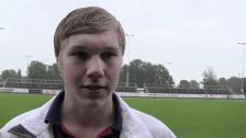 Oskar Wallén chippade in två bollar mot KFF