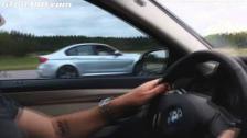 BMW M3 F80 vs BMW M5 F10 with Schmiedemann exhaust both stock with 250 km/h limiter