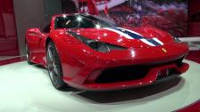 Exterior Ferrari 458 Speciale at Frankfurt 2013
