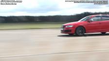 Lamborghini LP560-4 Gallardo vs MTM Audi RS6: clip stabilized and in 1080p