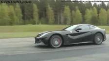 Grey Ferrari 458 Speciale vs F12Berlinetta