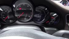 Carrerawhite Porsche 991 Turbo playing with the interior (911 Turbo) Frankfurt 2013