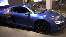 Sepangblue Matte Audi R8 V10 plus 5,2 FSI 550 HP S-tronic in detail