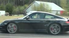 F10 BMW M5 vs Porsche 911 Turbo PDK (double-clutch Mk II 997 generation)