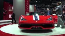 360 view slowly Ferrari 458 Speciale