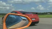 1080p: Lamborghini LP550-2 Valentino Balboni Gallardo vs Switzer P800 Nissan GTR