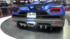 Exterior in detail Agera R by Christian von Koenigsegg Geneva 2012