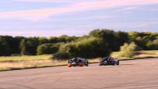 Uncut Bugatti Veyron Vitesse 1200 HP vs Koenigsegg Agera R exterior view