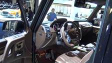 [4k] Brabus 850 HP G63 G-Wagen V8 BiTurbo at Frankfurt 2015 in Ultra HD