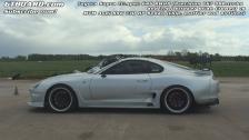 HD: Toyota Supra 646 RWHP vs MTM Audi RS6 Sedan: GTBOARD.com