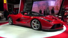 LaFerrari hypercar 360 degrees at Geneva Salon 2013
