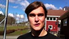 Carl Hawunger inför seriepremiären