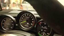 Electric mode only Porsche 918 Spyder in town and citytraffic