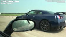 Novidem Nissan GTR 2011 585 HP vs Chevrolet Corvette Z06 Akrapovic exhaust