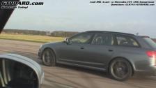 HD: Mercedes E55 AMG Kompressor vs Audi RS6 Avant stock