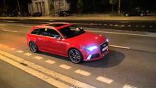 [4k] 700+ HP Audi RS6 launching with ESP off