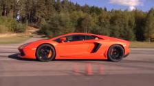 Lamborghini LP700-4 Aventador vs Gallardo 560-4 Edo Competition 600 HP E-gear