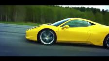 Porsche 911 GT2 9ff BT1000 vs Ferrari 458 Italia two races