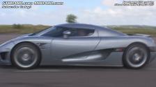 1080p: Koenigsegg CCX cruising filmed from BMW M3 Convertible DKG | DCT