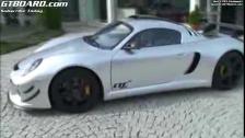 Ruf CTR3 Clubsport in silver (non-Matte) at Pfaffenhausen, Germany