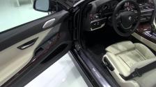 BMW Individual Frozen White 750i Individual and BMW 650i XDrive Coupe Individual Frankfurt 2013