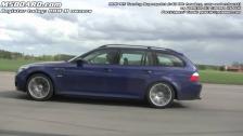 Porsche 911 PDK Carrera 2S vs BMW M5 Touring Supersprint: M5BOARD.com