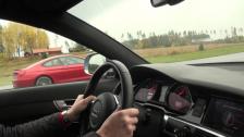 MTM Audi RS6 Sedan 702 HP (ECU) vs BMW M6 Coupe (stock) view from RS6 Race #2