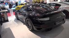 Edo Competition Porsche 991 Turbo S with clear rear lamps Essen 2013