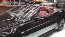 1080p: BMW Individual M6 Convertible Ruby Black with Red Contrasted Stitching