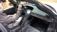 Porsche 918 Spyder Porsche Exclusive: passenger seattime Frankfurt 2013 IAA