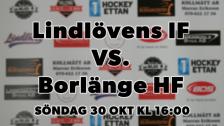 Lindlövens IF vs. Borlänge HF