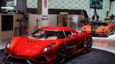 Koenigsegg Regera and Koenigsegg One of 1 in Ultra HD 4k Geneva 2016