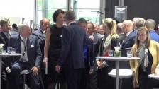 [4k] Wolfgang Porsche instead of Ferdinand Piech at Bugatti stand, IAA Franjfurt 2015