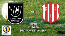 CARLSTAD UNITED BK - PITEÅ IF 30 okt 14:00