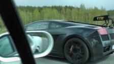Lamborghini Gallardo Titan Twin Turbo vs Ford GT Whipple 4LTwin Screw kompressor