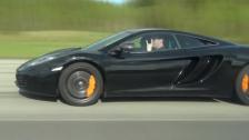 McLaren MP4-12C vs Ferrari 458 Italia: 625 HP vs 570 HP x 2 races: GTBOARD.com real races!