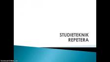 Studieteknik: repetera