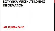 Att studera på sfi (på franska)