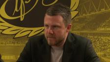 Jimmy Thelin efter matchen mot GAIS