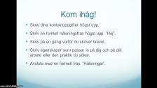 Ett personligt brev