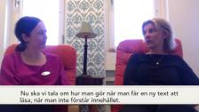 Att läsa en ny text (film med textning)
