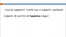 Vad är adjektiv? - turkiska