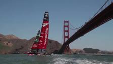 Americas Cup seglar igen.