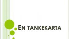 En tankekarta (på franska)
