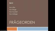 Frågeord del 2 (på ryska)