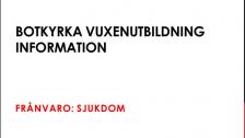 Frånvaro: sjukdom (på serbiska)